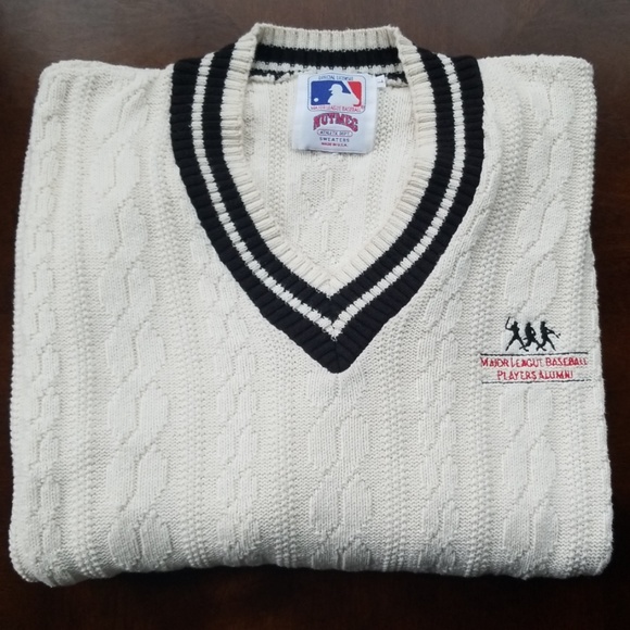 vintage baseball sweaters